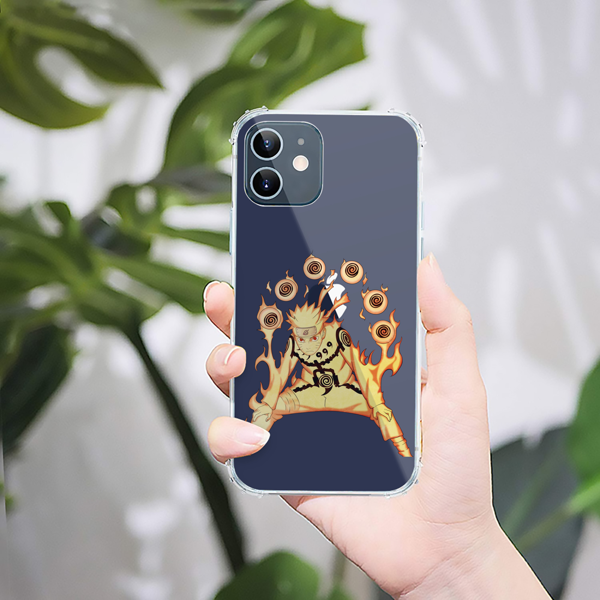 （画像用） NARUTO -ナルト- うずまき ナルト Uzumaki Naruto 【iPhone 12シリーズ対応】透明スマホケース（クリアソフトケース）